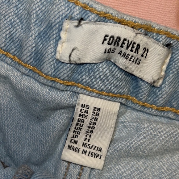 FOREVER 21 jean shorts - Picture 3 of 3